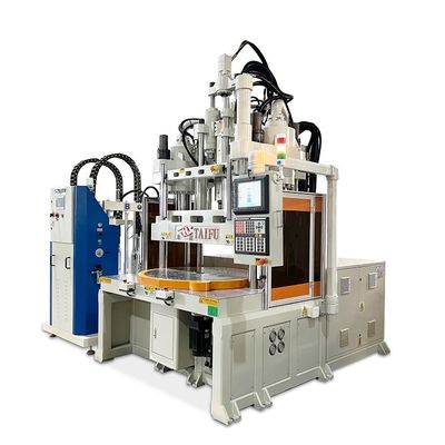 Verticale spuitgietmachine met lage werkbank, draaiend LSR, voor babyzooier