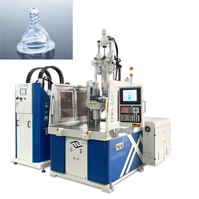 LSR Verticale lage werkbank Rotary injectie gietmachine voor baby-zuiger