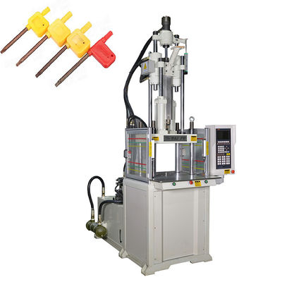 Standaard kleine 55T verticale spuitgietmachine maken draaiende houder