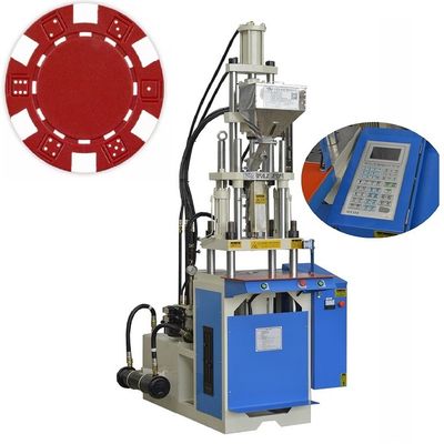 25 ton plastic verticale standaard spuitgietmachine voor het maken van poker chips