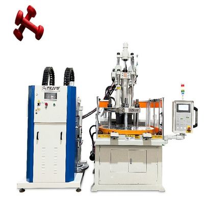 55 ton vloeibare siliconen verticale spuitgietmachine voor het maken van dumbbels