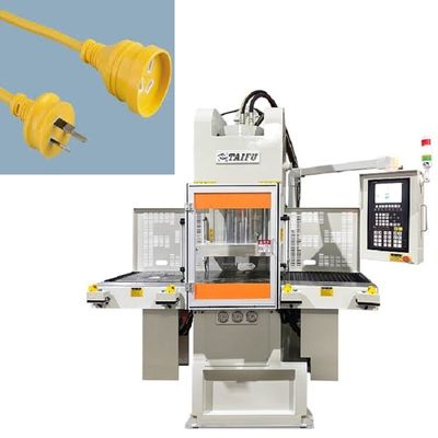 Verticale spuitgietmachine met dubbele schuif voor het maken van stekker van 85 ton