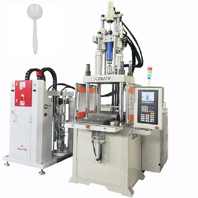 Eenvoudige werking Liquid Silicone Injection Molding Machine voor het maken van plastic wegwerplepels