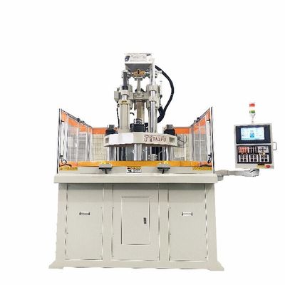 160 ton roterende verticale plastic spuitgietmachine voor het maken van wegwerplepels van plastic