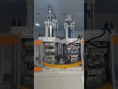 120 ton twee-kleurige LSR siliconen spuitgietmachine met draaitafel