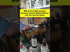 Verticale schimmelklemmen Horizontale injectie BMC-machine gebruikt voor keukengereedschapshandleiding